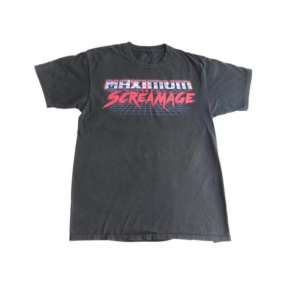 Maximum Screamage Halloween Horror Nights T-Shirt Distrsessed - Picture 1 of 6